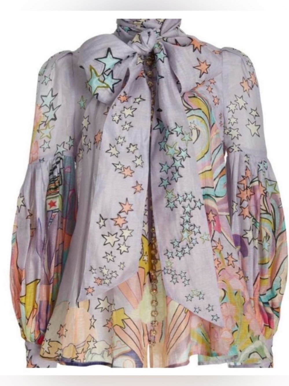 Zimmermann Concert Tie blouse